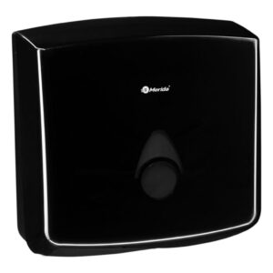 Pojemnik na ręczniki składane MERIDA COMO, tworzywo ABS, czarny