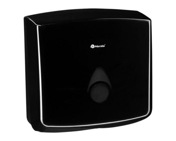 Pojemnik na ręczniki składane MERIDA COMO, tworzywo ABS, czarny
