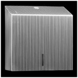 Pojemnik na ręczniki składane MERIDA INOX DESIGN MAXI - PINSTRIPE
