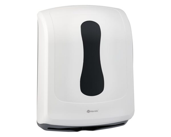 Pojemnik na ręczniki składane MERIDA ONE SLIM, tworzywo ABS, biały