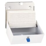 Pojemnik na ręczniki składane MERIDA STELLA SLIM WHITE LINE MINI, biały