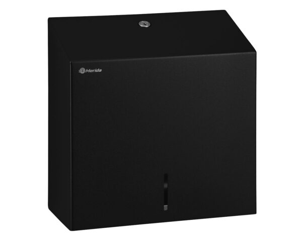 Pojemnik na ręczniki składane MERIDA STELLA BLACK LINE MAXI, czarny Pojemnik na ręczniki składane MERIDA STELLA BLACK LINE MAXI, czarny