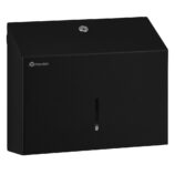 Pojemnik na ręczniki składane MERIDA STELLA SLIM BLACK LINE MINI, czarny