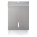 Pojemnik na ręczniki składane MERIDA STELLA SLIM MAXI, stal matowa