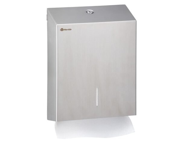 Pojemnik na ręczniki składane MERIDA STELLA SLIM MAXI, stal matowa Pojemnik na ręczniki składane MERIDA STELLA SLIM MAXI, stal matowa