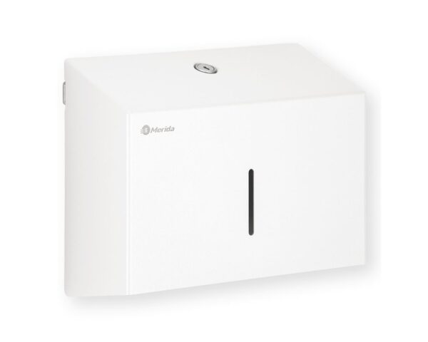 Pojemnik na ręczniki składane MERIDA STELLA SLIM WHITE LINE MINI, biały Pojemnik na ręczniki składane MERIDA STELLA SLIM WHITE LINE MINI, biały