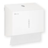 Pojemnik na ręczniki składane MERIDA STELLA SLIM WHITE LINE MINI, biały