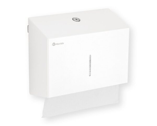 Pojemnik na ręczniki składane MERIDA STELLA SLIM WHITE LINE MINI, biały Pojemnik na ręczniki składane MERIDA STELLA SLIM WHITE LINE MINI, biały