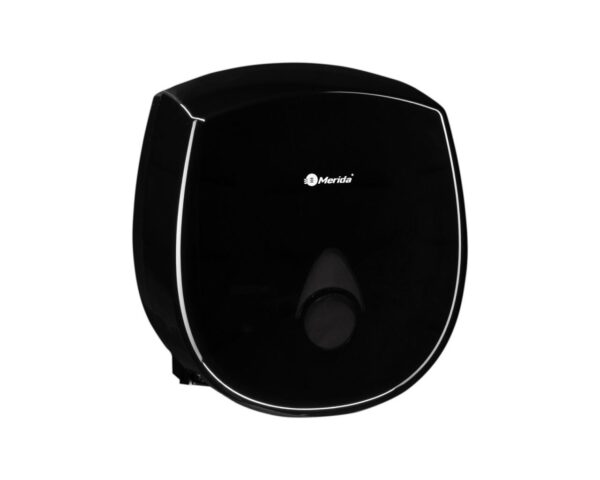 Pojemnik na papier toaletowy MERIDA COMO, tworzywo ABS, czarny