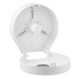 Pojemnik na papier toaletowy MERIDA ONE, tworzywo ABS, biały