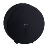 Pojemnik na papier toaletowy MERIDA STELLA BLACK LINE MAXI, średnica papieru do 23 cm, czarny