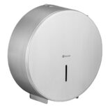 Pojemnik na papier toaletowy MERIDA STELLA MAXI, średnica papieru do 23 cm, stal matowa