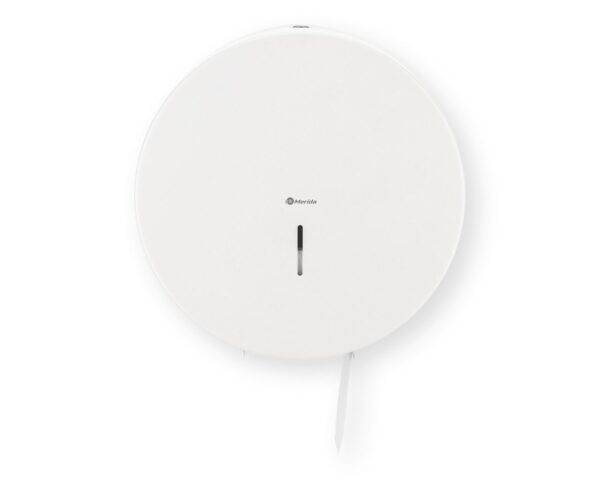 Pojemnik na papier toaletowy MERIDA STELLA WHITE LINE MEGA, średnica papieru do 28 cm, biały Pojemnik na papier toaletowy MERIDA STELLA WHITE LINE MEGA, średnica papieru do 28 cm, biały