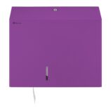 Pojemnik na papier toaletowy MERIDA STELLA VIOLET LINE MAXI, średnica papieru do 23 cm, fioletowy