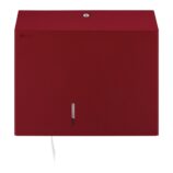 Pojemnik na papier toaletowy MERIDA STELLA RED LINE MAXI, średnica papieru do 23 cm, czerwony