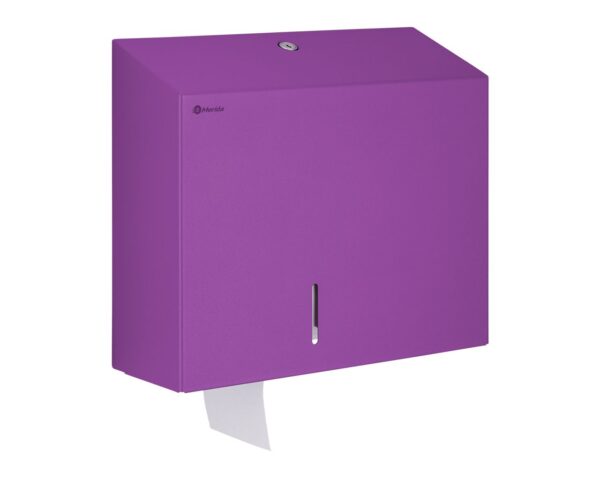 Pojemnik na papier toaletowy MERIDA STELLA VIOLET LINE MAXI, średnica papieru do 23 cm, fioletowy Pojemnik na papier toaletowy MERIDA STELLA VIOLET LINE MAXI, średnica papieru do 23 cm, fioletowy