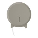 Pojemnik na papier toaletowy MERIDA STELLA STONE GREY LINE MINI, średnica papieru do 19 cm, szary kamienny