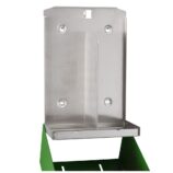 Pojemnik na papier toaletowy w listkach MERIDA STELLA GREEN LINE, pojemność do 900 szt., zielony