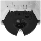 Pojemnik na ręczniki w rolach w systemie listkowym MERIDA ONE CENTER PULL, tworzywo ABS, biały