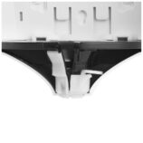 Pojemnik na ręczniki w rolach w systemie listkowym MERIDA ONE CENTER PULL, tworzywo ABS, biały