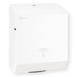 Automatyczny bezdotykowy podajnik ręczników papierowych w rolach MERIDA STELLA WHITE LINE AUTOMATIC MAXI, biały