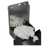 Pojemnik na ręczniki papierowe w rolach MERIDA STELLA BLACK LINE MAXI, czarny