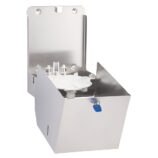 Pojemnik na ręczniki papierowe w rolach MERIDA STELLA MAXI, stal matowa