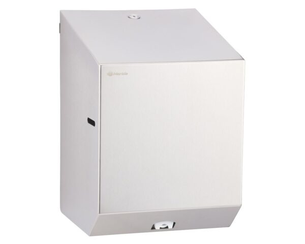 Pojemnik na ręczniki papierowe w rolach MERIDA STELLA MAXI, stal matowa Pojemnik na ręczniki papierowe w rolach MERIDA STELLA MAXI, stal matowa