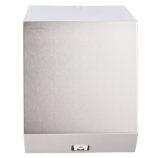 Pojemnik na ręczniki papierowe w rolach MERIDA STELLA MAXI, stal matowa