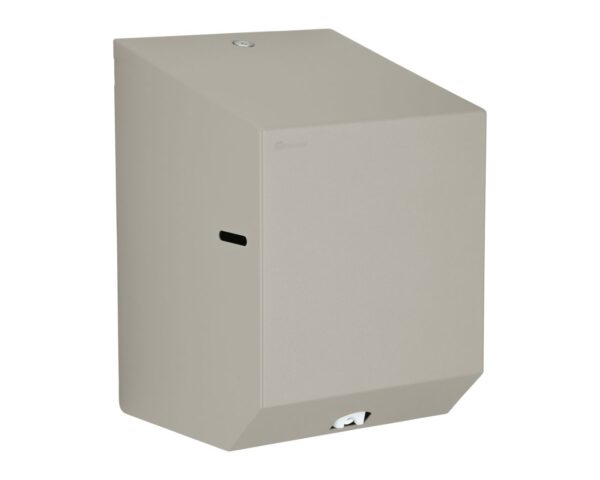 Pojemnik na ręczniki papierowe w rolach MERIDA STELLA STONE GREY LINE MAXI, szary kamienny Pojemnik na ręczniki papierowe w rolach MERIDA STELLA STONE GREY LINE MAXI, szary kamienny