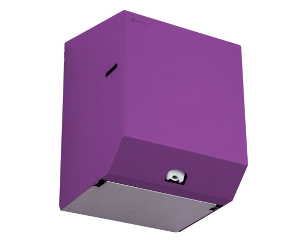 Pojemnik na ręczniki papierowe w rolach MERIDA STELLA VIOLET LINE MAXI, fioletowy Pojemnik na ręczniki papierowe w rolach MERIDA STELLA VIOLET LINE MAXI, fioletowy