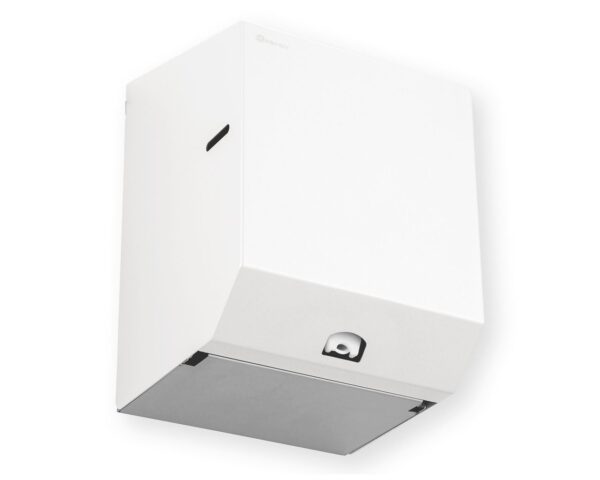 Pojemnik na ręczniki papierowe w rolach MERIDA STELLA WHITE LINE MAXI, biały Pojemnik na ręczniki papierowe w rolach MERIDA STELLA WHITE LINE MAXI, biały