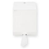 Pojemnik na ręczniki papierowe w rolach MERIDA STELLA WHITE LINE MAXI, biały