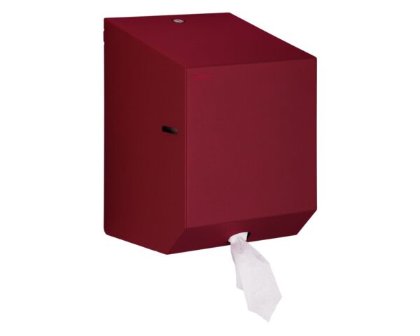 Pojemnik na ręczniki papierowe w rolach MERIDA STELLA RED LINE MAXI, czerwony Pojemnik na ręczniki papierowe w rolach MERIDA STELLA RED LINE MAXI, czerwony