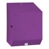 Pojemnik na ręczniki papierowe w rolach lub papier toaletowy w systemie listkowym MERIDA STELLA VIOLET LINE MINI, fioletowy