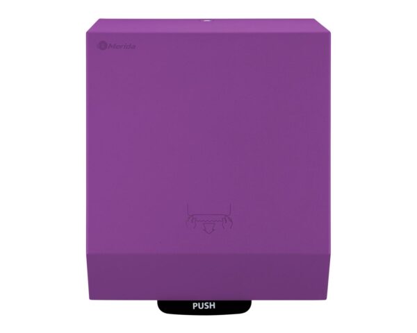 Mechaniczny podajnik ręczników papierowych w rolach MERIDA STELLA VIOLET LINE, fioletowy Mechaniczny podajnik ręczników papierowych w rolach MERIDA STELLA VIOLET LINE, fioletowy