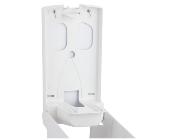 Pojemnik na ręczniki papierowe w rolach MERIDA TOP MINI, tworzywo ABS, biały, okienko szare Pojemnik na ręczniki papierowe w rolach MERIDA TOP MINI, tworzywo ABS, biały, okienko szare