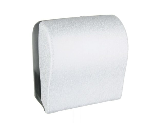 Mechaniczny podajnik ręczników w rolach MERIDA UNIQUE SOLID CUT GLAMOUR WHITE LINE