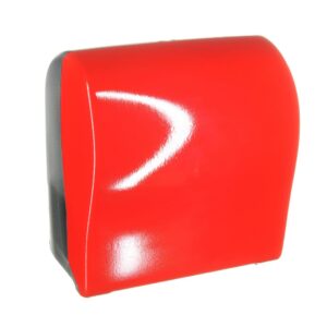 Mechaniczny podajnik ręczników w rolach MERIDA UNIQUE SOLID CUT RED SPARK LINE