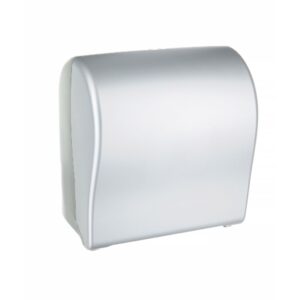 Mechaniczny podajnik ręczników w rolach MERIDA UNIQUE SOLID CUT SILVER LINE