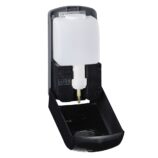 Bezdotykowy automatyczny dozownik mydła w pianie MERIDA ONE na jednorazowe wkłady 1000 g, tworzywo ABS, czarny