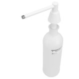 Dozownik mydła w płynie blatowy STOŻEK, pojemność zbiornika 1000 ml, biały