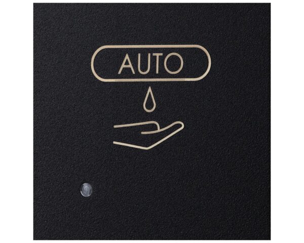 Bezdotykowy automatyczny dozownik mydła w pianie MERIDA STELLA AUTOMATIC SLIM BLACK LINE na jednorazowe wkłady 800 ml, czarny Bezdotykowy automatyczny dozownik mydła w pianie MERIDA STELLA AUTOMATIC SLIM BLACK LINE na jednorazowe wkłady 800 ml, czarny