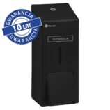 Dozownik płynu dezynfekcyjnego w sprayu MERIDA STELLA BLACK LINE, pojemność wkładów 1000 ml , czarny