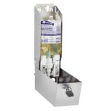 Bezdotykowy automatyczny dozownik mydła w pianie MERIDA STELLA AUTOMATIC SLIM, na jednorazowe wkłady 800 ml, stal matowa