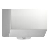 Mechaniczny podajnik ręczników papierowych w rolach MERIDA STELLA AUTOMATIC MAXI, stal matowa