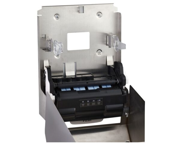 Automatyczny bezdotykowy podajnik ręczników papierowych w roli MERIDA STELLA AUTOMATIC MAXI, stal matowa Automatyczny bezdotykowy podajnik ręczników papierowych w roli MERIDA STELLA AUTOMATIC MAXI, stal matowa