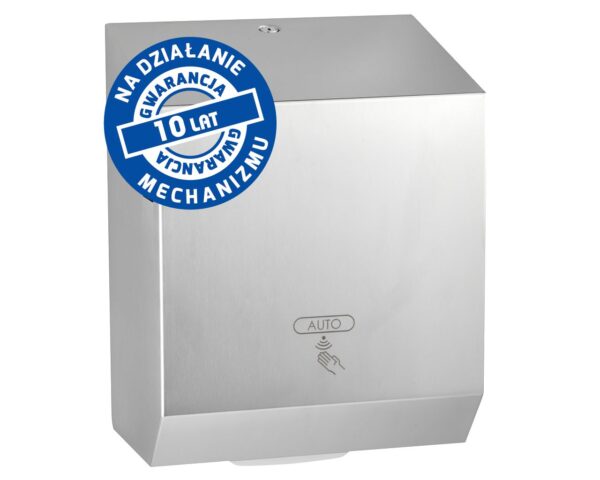 Automatyczny bezdotykowy podajnik ręczników papierowych w roli MERIDA STELLA AUTOMATIC MAXI, stal matowa Automatyczny bezdotykowy podajnik ręczników papierowych w roli MERIDA STELLA AUTOMATIC MAXI, stal matowa