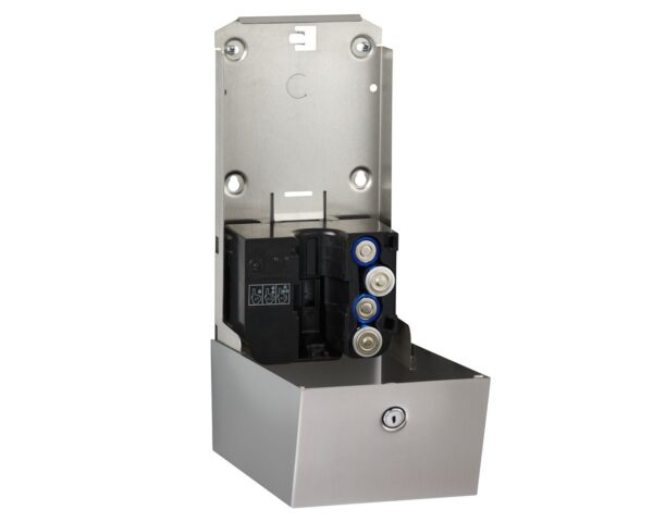 Bezdotykowy automatyczny dozownik mydła w płynie MERIDA STELLA AUTOMATIC Anti-FingerPrint, pojemność zbiornika 1000 ml, stal matowa z powłoką AFP Bezdotykowy automatyczny dozownik mydła w płynie MERIDA STELLA AUTOMATIC Anti-FingerPrint, pojemność zbiornika 1000 ml, stal matowa z powłoką AFP