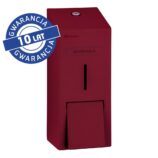 Dozownik płynu dezynfekcyjnego w sprayu MERIDA STELLA RED LINE, pojemność wkładów 1000 ml , czerwony
